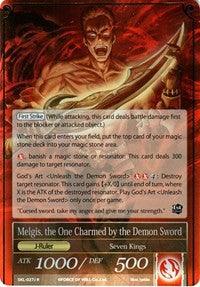 Melgis, the Flame King // Melgis, the One Charmed by the Demon Sword (SKL-027) [The Seven Kings of the Lands] - POKÉ JEUX
