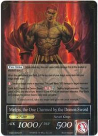Melgis, the Flame King // Melgis, the One Charmed by the Demon Sword (VS01-028/J) [Dual Deck: Faria & Melgis] - POKÉ JEUX