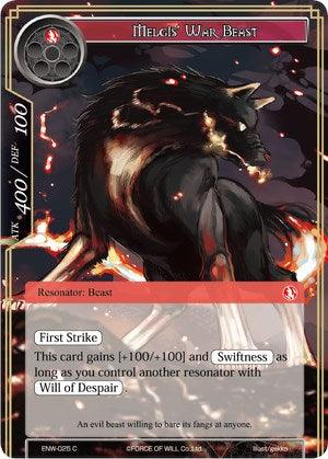 Melgis' War Beast (ENW-025) [Echoes of the New World] - POKÉ JEUX