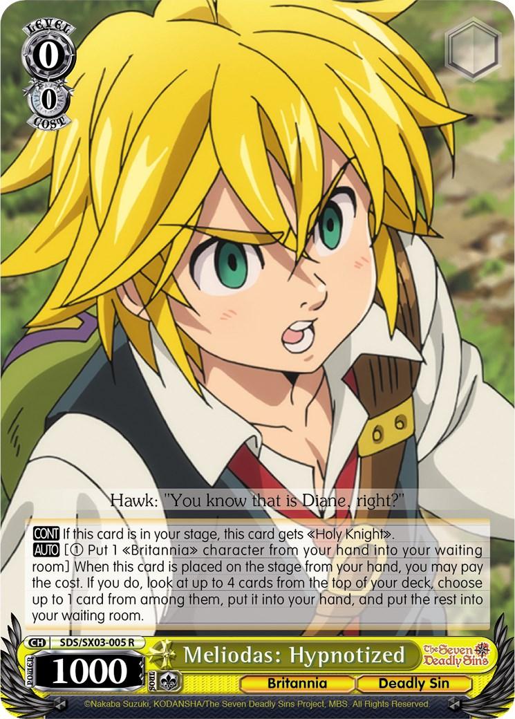 Meliodas: Hypnotized (SDS/SX03-005 R) [The Seven Deadly Sins] - POKÉ JEUX