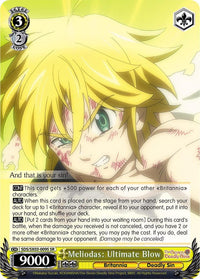 Meliodas: Ultimate Blow (SDS/SX03-009S SR) [The Seven Deadly Sins] - POKÉ JEUX