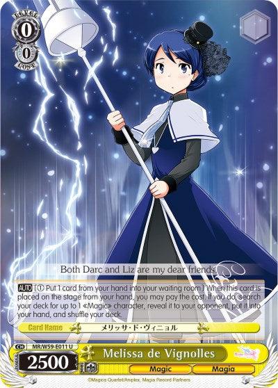 Melissa de Vignolles (MR/W59-E011 U) [Magia Record: Puella Magi Madoka Magica [Side Story] (Mobile)] - POKÉ JEUX