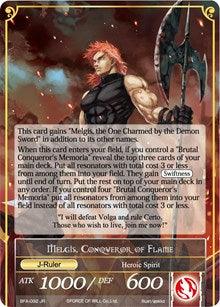 Memoria of the Seven Lands // Melgis, Conqueror of Flame (BFA-092/JR) [Battle for Attoractia] - POKÉ JEUX