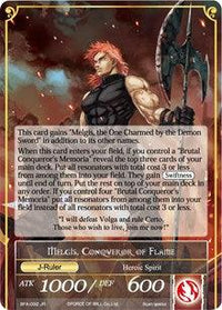 Memoria of the Seven Lands // Melgis, Conqueror of Flame (BFA-092/JR) [Battle for Attoractia] - POKÉ JEUX