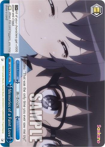 Memories of a Faint Love [Saekano: How to Raise a Boring Girlfriend] - POKÉ JEUX