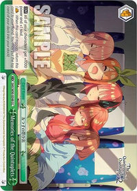 Memories of the Quintuplets (5HY/W90-E048 CC) [The Quintessential Quintuplets 2] - POKÉ JEUX