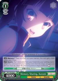 Memory Sharing, Kurami (NGL/S58-E042 C) [No Game No Life] - POKÉ JEUX
