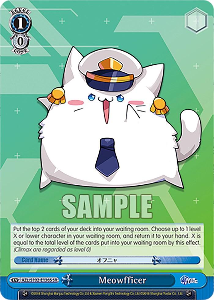 Meowfficer (AZL/S102-E136S SR) [Azur Lane] - POKÉ JEUX