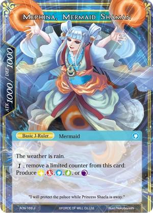 Mephina, Mermaid Shaman (ACN-163) [Ancient Nights] - POKÉ JEUX