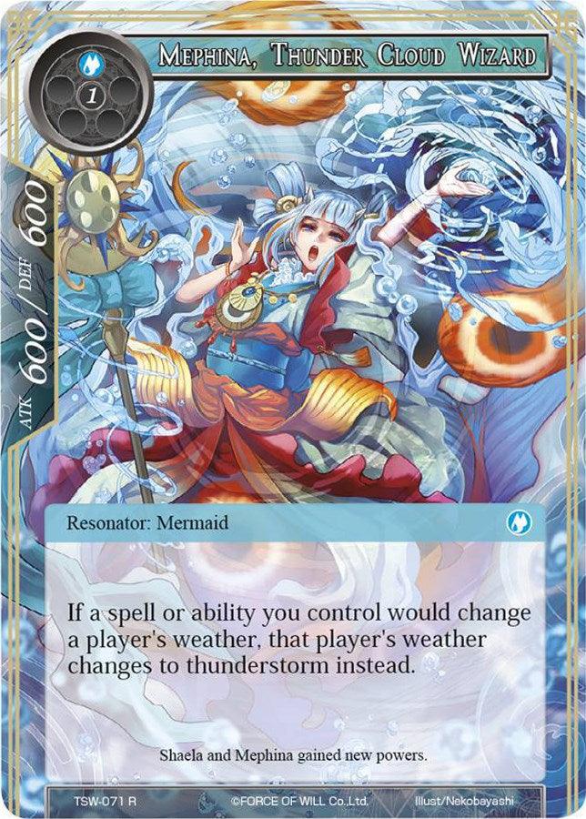 Mephina, Thunder Cloud Wizard (TSW-071) [The Time Spinning Witch] - POKÉ JEUX