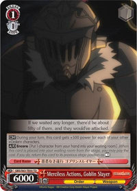 Merciless Actions, Goblin Slayer (GBS/S63-TE05 TD) [Goblin Slayer] - POKÉ JEUX