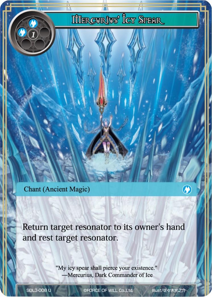 Mercurius' Icy Spear (SDL3-008) [Starter Deck: Malefic Ice] - POKÉ JEUX