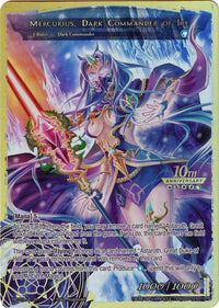Mercurius, Wizard of the Water Star // Mercurius, Dark Commander of Ice (RCS-116 JR) [10th Anniversary: Ruler Collection Set] - POKÉ JEUX