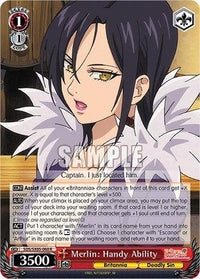 Merlin: Handy Ability (Foil) [The Seven Deadly Sins: Revival of The Commandments] - POKÉ JEUX