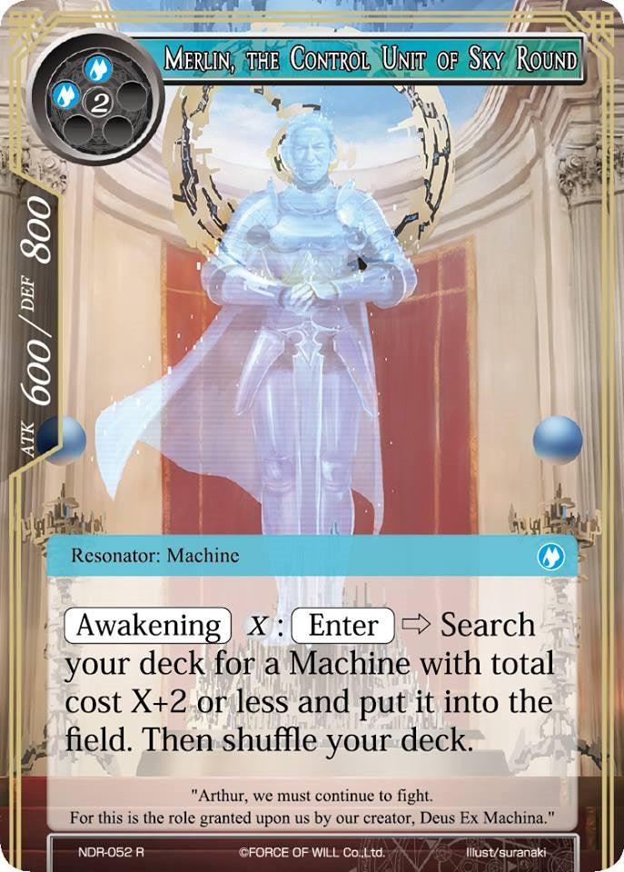 Merlin, the Control Unit of Sky Round (NDR-052) [New Dawn Rises] - POKÉ JEUX