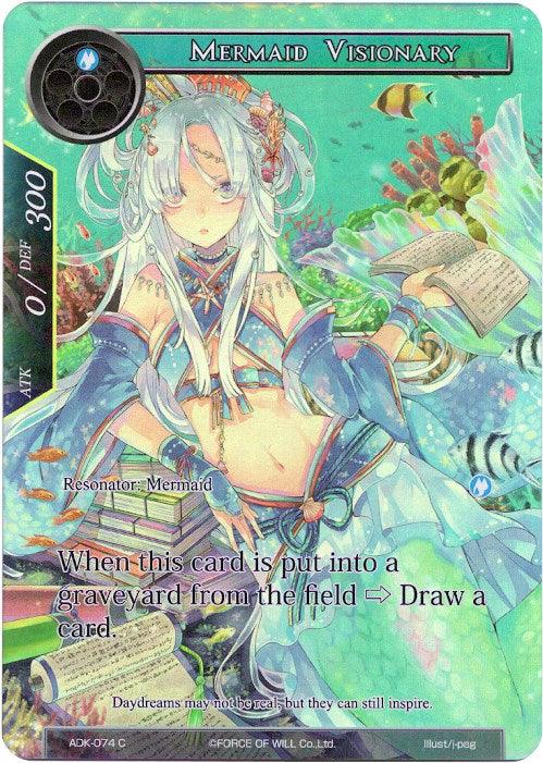 Mermaid Visionary (Full Art) (ADK-074) [Advent of the Demon King] - POKÉ JEUX