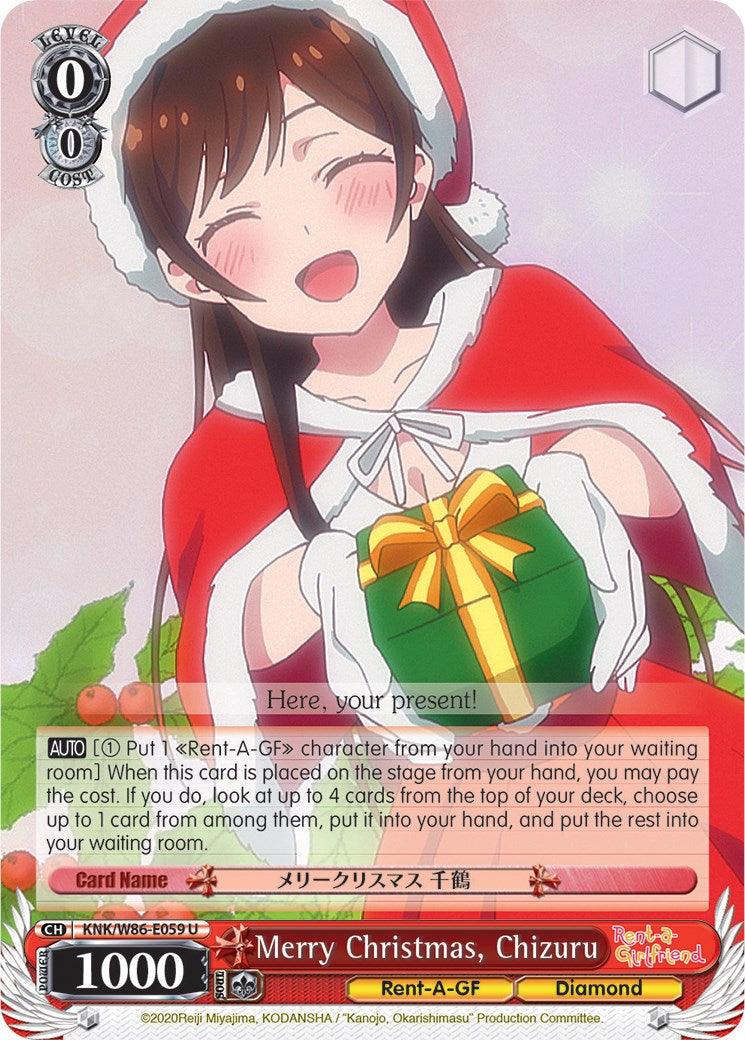 Merry Christmas, Chizuru (KNK/W86-E059 U) [Rent-A-Girlfriend] - POKÉ JEUX