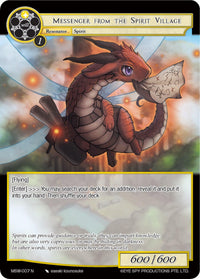 Messenger From The Spirit Village (MSW-007) [The Magic Stone War - Zero] - POKÉ JEUX