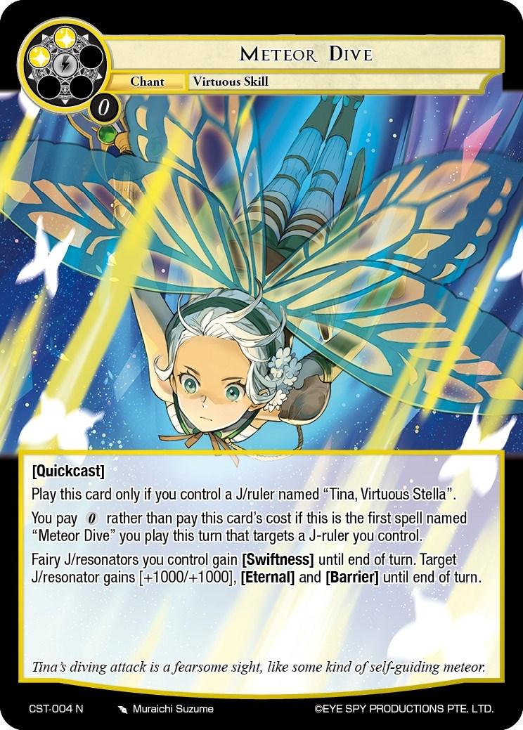 Meteor Dive (CST-004 N) [Clash of the Star Trees] - POKÉ JEUX