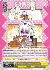 Method to Gain Energy, Kanna [Miss Kobayashi's Dragon Maid] - POKÉ JEUX