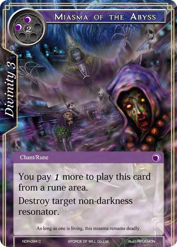 Miasma of the Abyss (NDR-094) [New Dawn Rises] - POKÉ JEUX