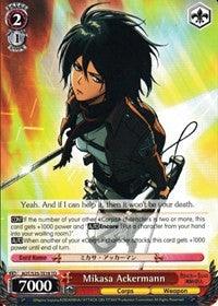 Mikasa Ackermann (AOT/S35-TE18 TD) [Attack on Titan] - POKÉ JEUX