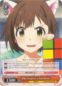 Miku Proposes a Showdown (IMC/W41-TE22 TD) [The iDOLM@STER Cinderella Girls] - POKÉ JEUX
