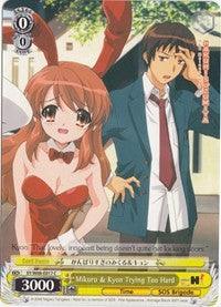 Mikuru & Kyon Trying Too Hard (SY/W08-E017 C) [The Melancholy of Haruhi Suzumiya] - POKÉ JEUX