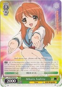 Mikuru Asahina (SY/W08-E029 R) [The Melancholy of Haruhi Suzumiya] - POKÉ JEUX