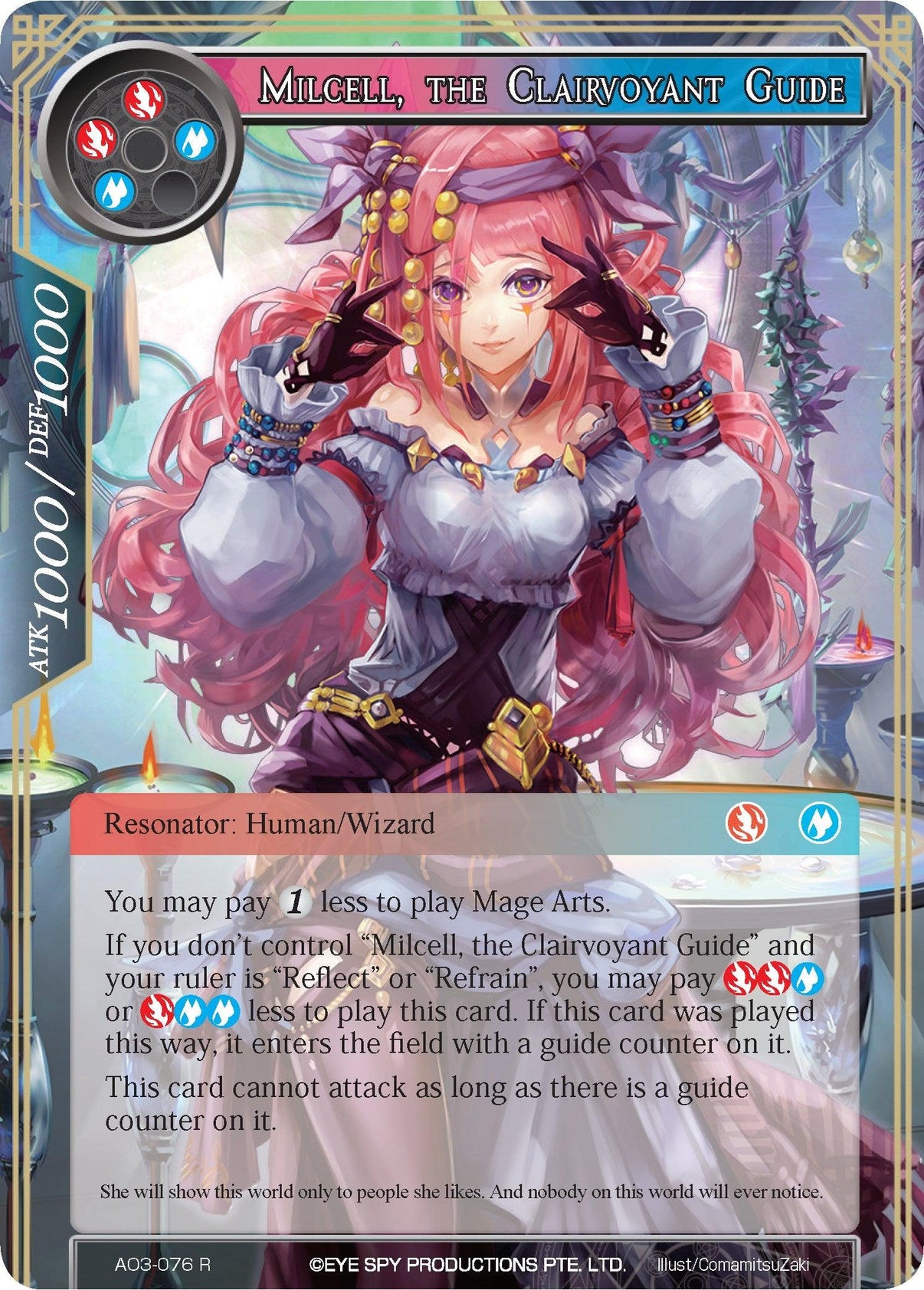 Milcell, the Clairvoyant Guide (AO3-076) [Alice Origin III] - POKÉ JEUX