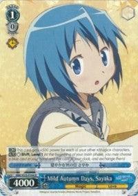 Mild Autumn Days, Sayaka (MM/W35-E084 R) [Puella Magi Madoka Magica the Movie -Rebellion-] - POKÉ JEUX