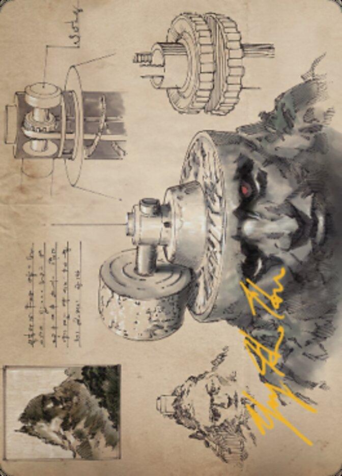 Millstone Art Card (Gold-Stamped Signature) [The Brothers' War Art Series] - POKÉ JEUX