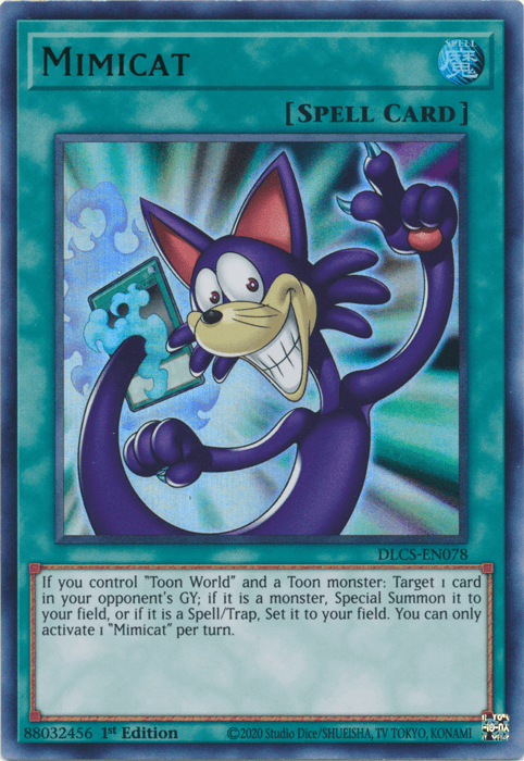 Mimicat (Green) [DLCS-EN078] Ultra Rare - POKÉ JEUX