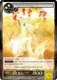 Mind Reading Fox (MPR-009) [The Moon Priestess Returns] - POKÉ JEUX