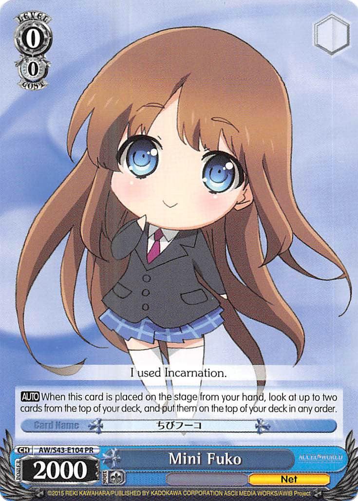 Mini Fuko (AW/S43-E104 PR) (Promo) [Accel World -Infinite Burst-] - POKÉ JEUX