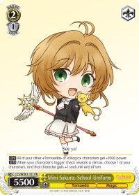 Mini Sakura: School Uniform (CCS/WX01-101 PR) (Promo) [Cardcaptor Sakura: Clear Card] - POKÉ JEUX