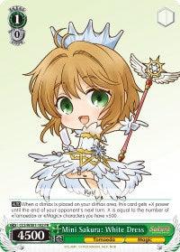 Mini Sakura: White Dress (CCS/WX01-102 PR) (Promo) [Cardcaptor Sakura: Clear Card] - POKÉ JEUX