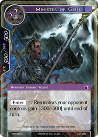 Minister of Grief (NDR-095) [New Dawn Rises] - POKÉ JEUX
