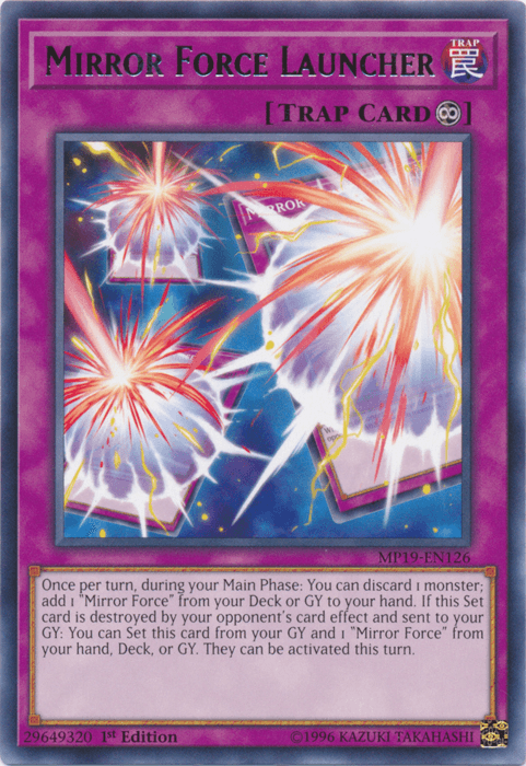Mirror Force Launcher [MP19-EN126] Rare - POKÉ JEUX