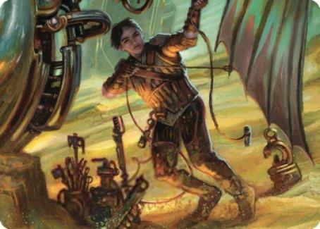 Mishra, Excavation Prodigy Art Card [The Brothers' War Art Series] - POKÉ JEUX