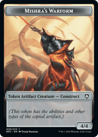 Mishra's Warform // Inkling Double-Sided Token [The Brothers' War Commander Tokens] - POKÉ JEUX