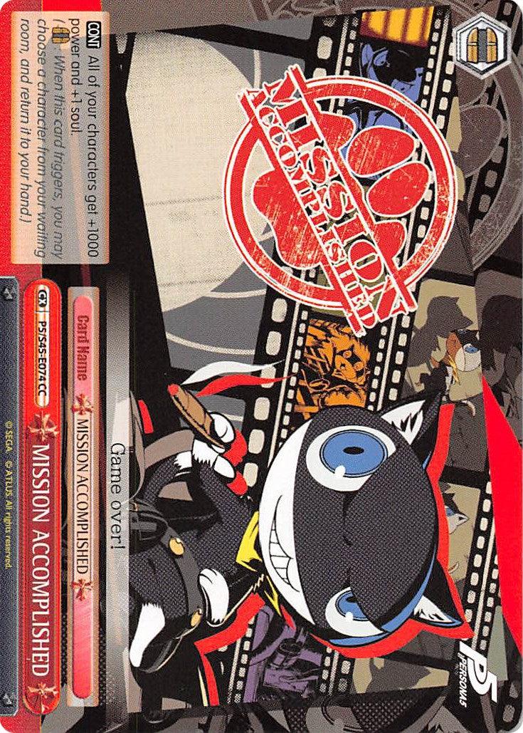 MISSION ACCOMPLISHED (P5/S45-E074 CC) [Persona 5] - POKÉ JEUX