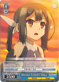 Mission Failed!? Miyu (PI/EN-S04-E052 U) [Fate/kaleid liner PRISMA ILLYA DX] - POKÉ JEUX
