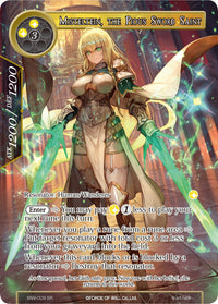 Misteltein, the Pious Sword Saint (Full Art) (SNV-009) [The Strangers of New Valhalla] - POKÉ JEUX