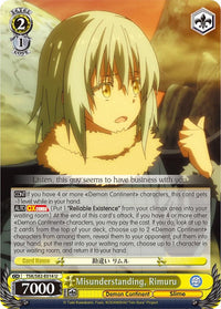 Misunderstanding, Rimuru (TSK/S82-E014 U) [That Time I Got Reincarnated as a Slime Vol.2] - POKÉ JEUX