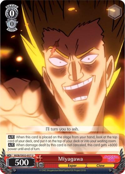 Miyagawa (MOB/SX02-057 U) [Mob Psycho 100] - POKÉ JEUX