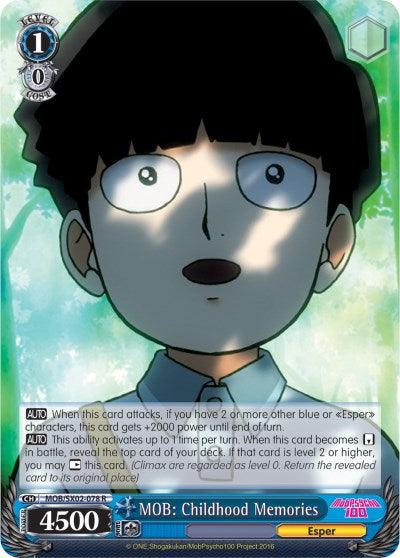 MOB: Childhood Memories (MOB/SX02-078 R) [Mob Psycho 100] - POKÉ JEUX