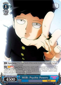 MOB: Psychic Powers (MOB/SX02-T16S SR) [Mob Psycho 100] - POKÉ JEUX