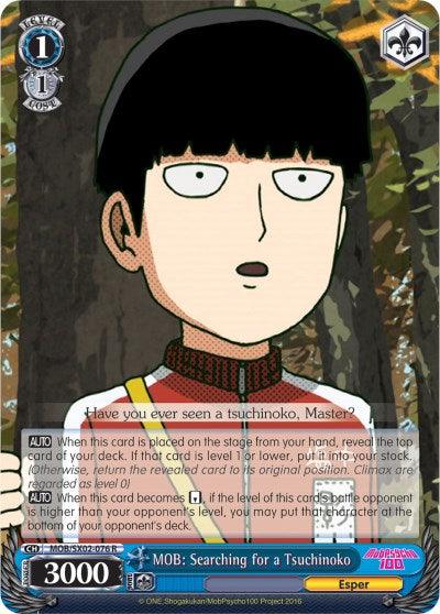 MOB: Searching for a Tsuchinoko (MOB/SX02-076 R) [Mob Psycho 100] - POKÉ JEUX