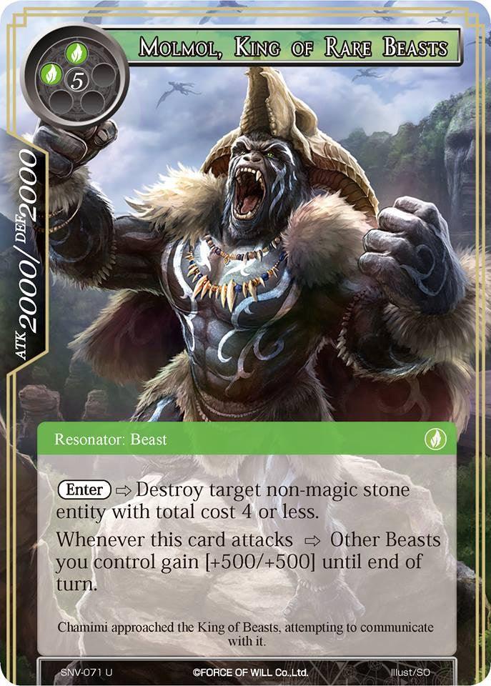 Molmol, King of Rare Beasts (SNV-071) [The Strangers of New Valhalla] - POKÉ JEUX